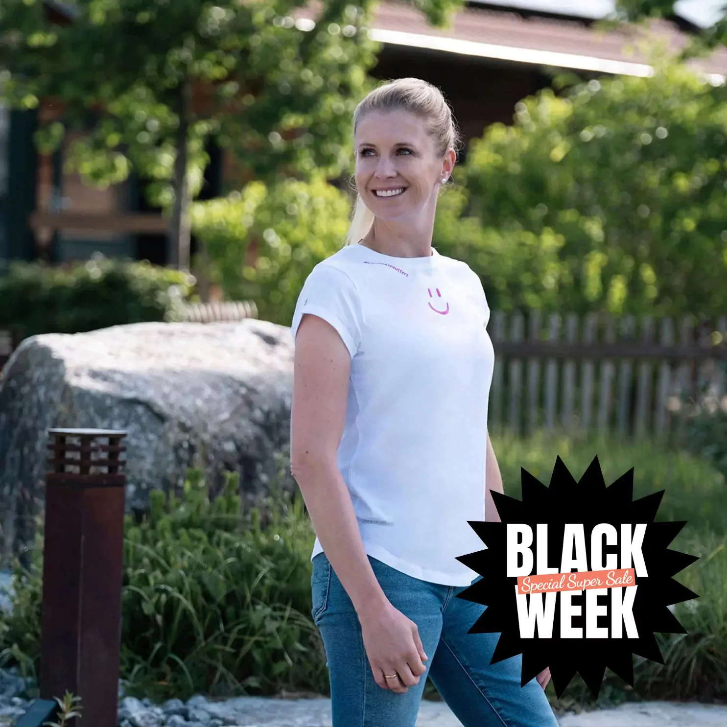 Weißes T-Shirt #MindsetMatters