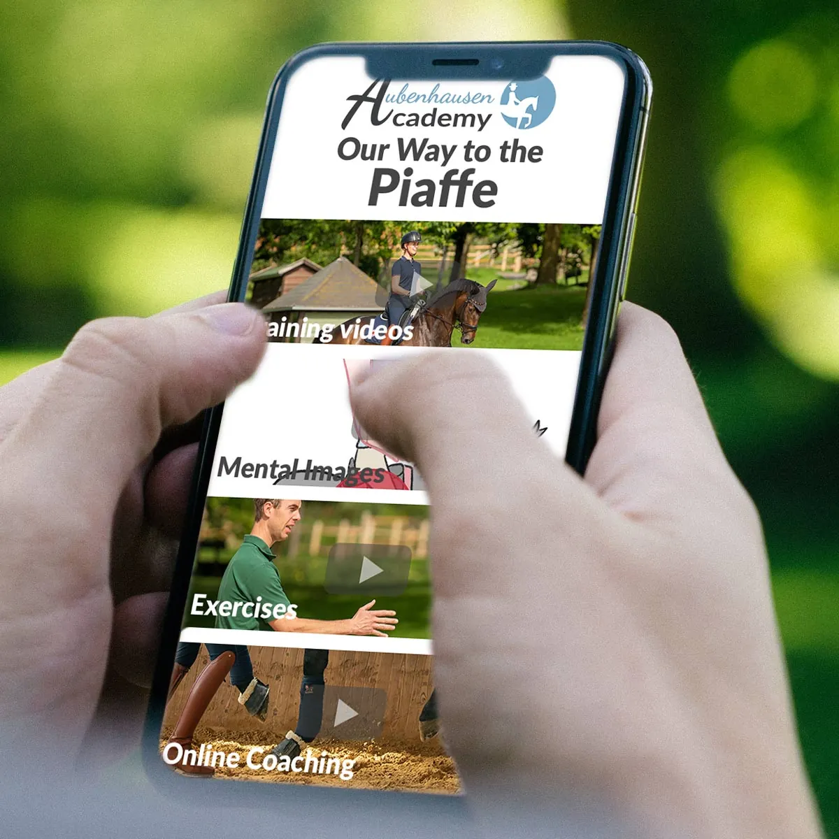 Online Masterclass: Our Way to the Piaffe
