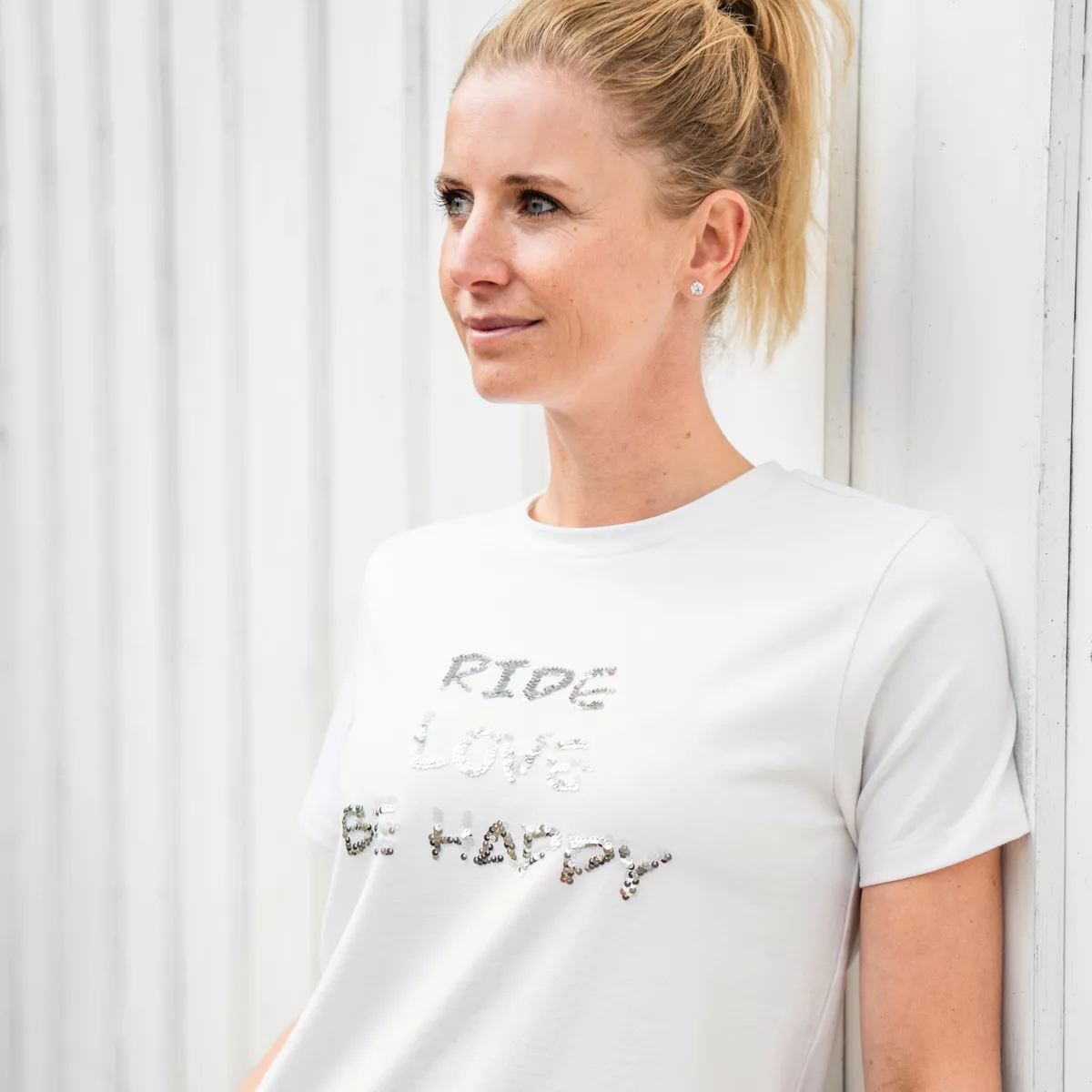 T-Shirt „RIDE. LOVE. BE HAPPY”