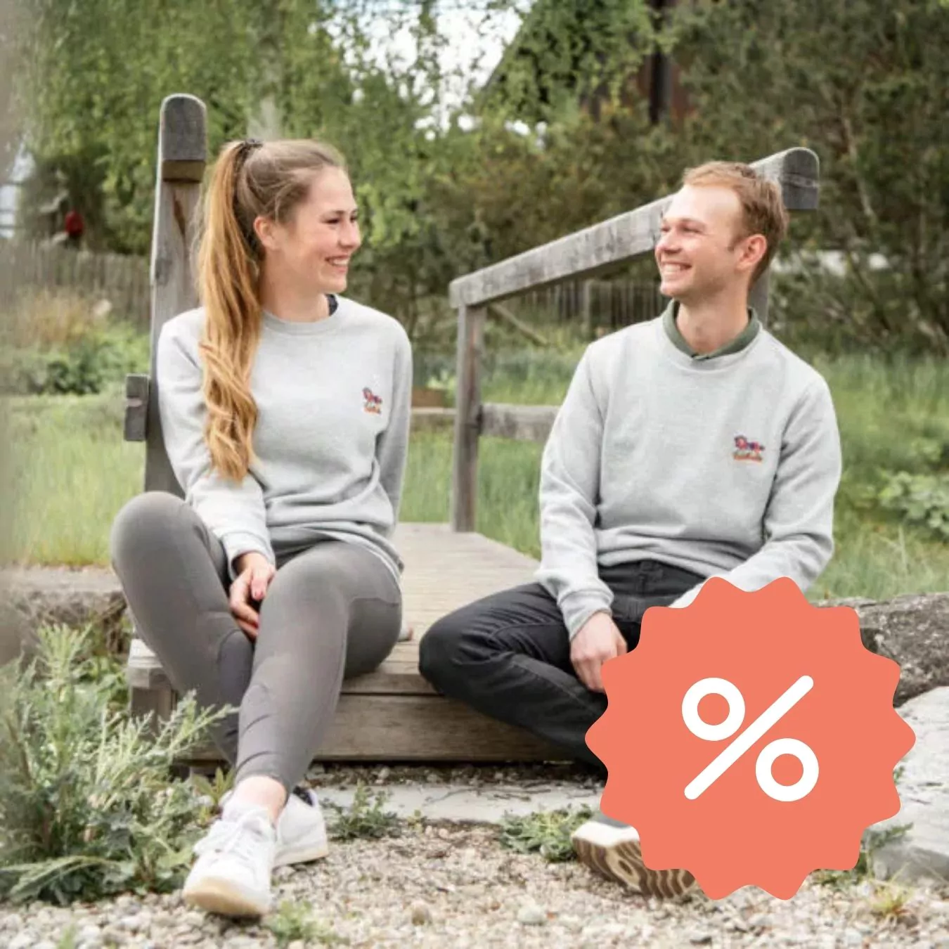 Unisex Sweatshirt mit Rundhalsausschnitt