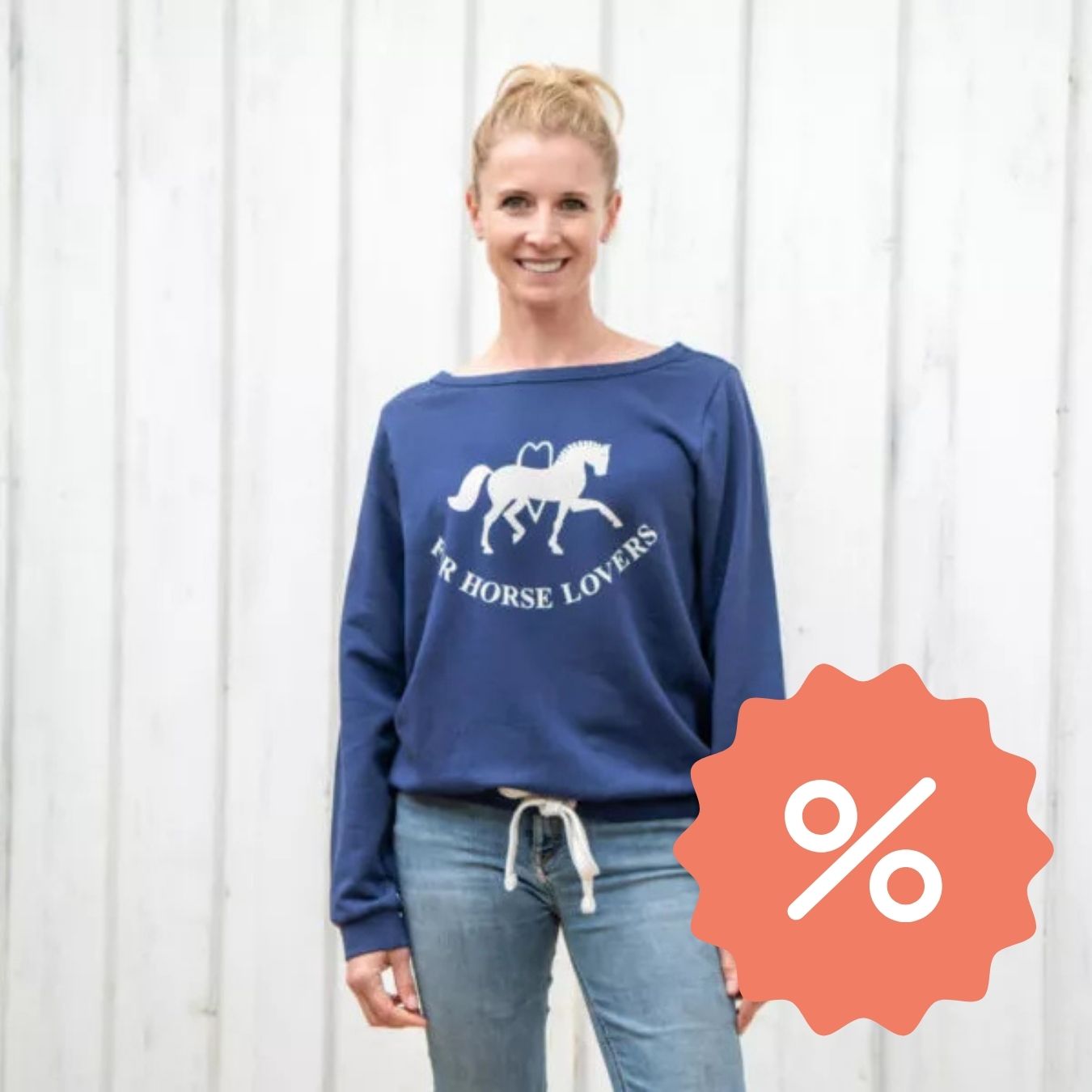 Relaxed Fit Sweatshirt mit Kordel
