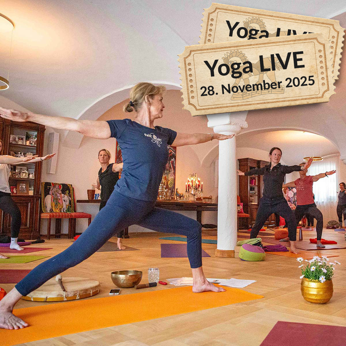 Ticket Yoga LIVE 28.11.2025