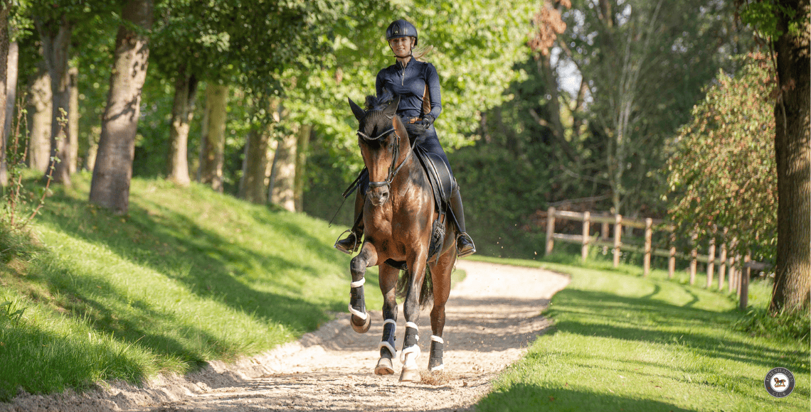 Unsicherheit beim Reiten